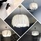 Modern White Feather Ceiling Light Pendant Lamp Chandelier Home Bed Room Decor